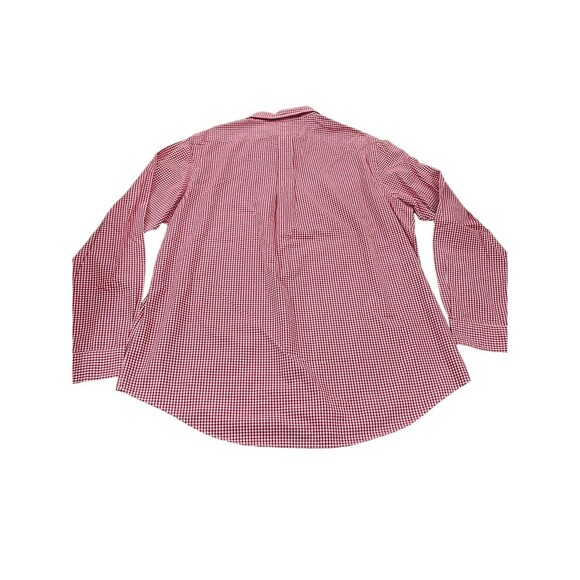 Polo Ralph Lauren Shirt Men's XL Red White Gingham Check Button Down - Picture 3 of 7